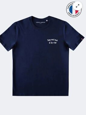 French Abroad - T-SHIRT SAY YES YES TO LIFE